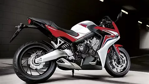 Honda CBR650F Rear three-quarter Honda CBR650F Rear three-quarter