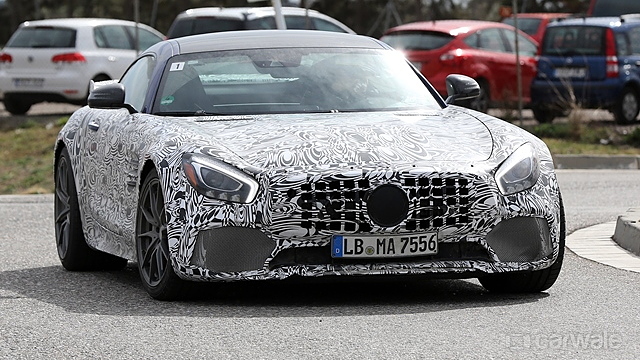 High performance version of Mercedes-Benz AMG GT spotted testing