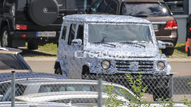 2020 Mercedes-Benz G-Class spotted testing